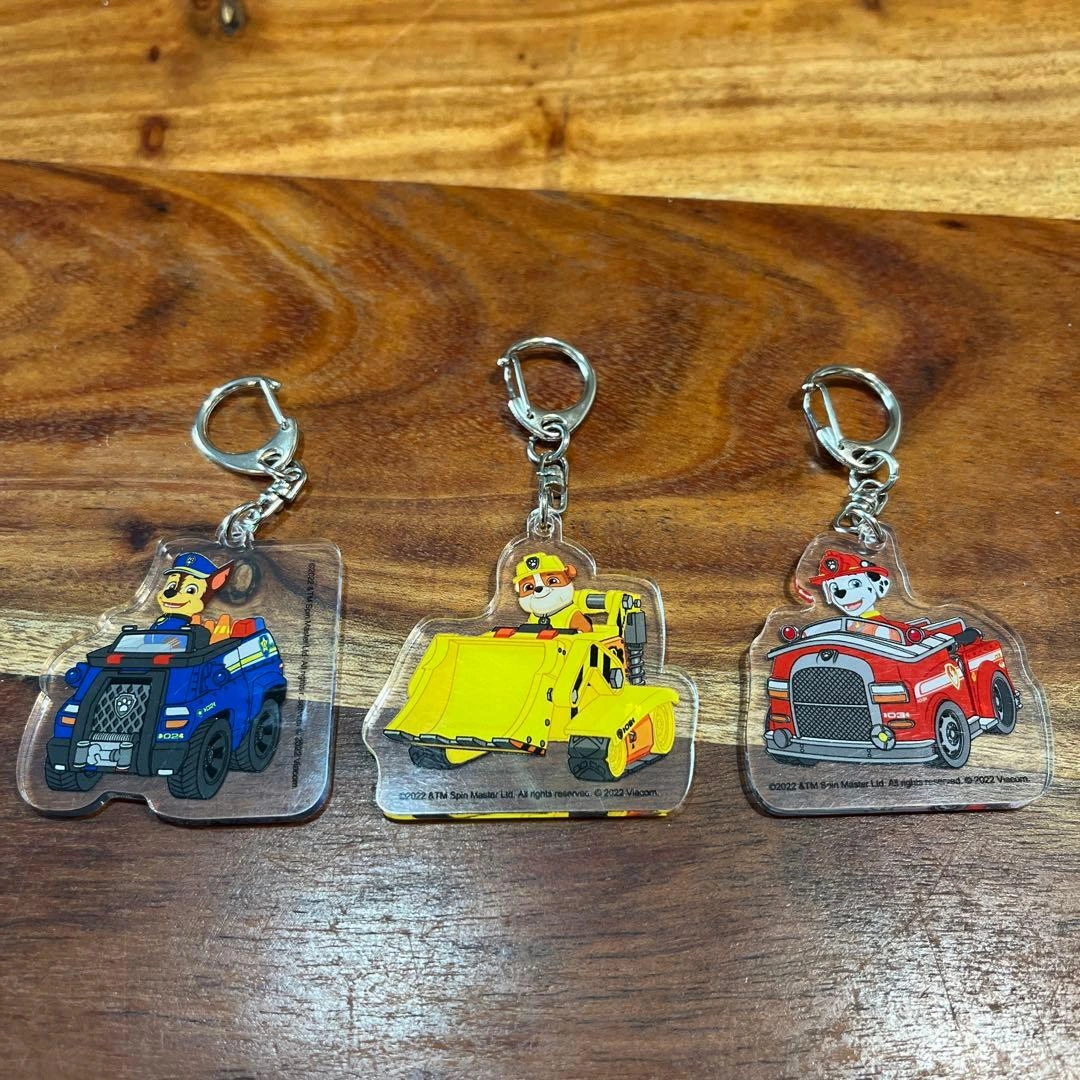 【3点セット】限定品 パウパトロール アクリルキーホルダー キーチェーンの写真3枚目