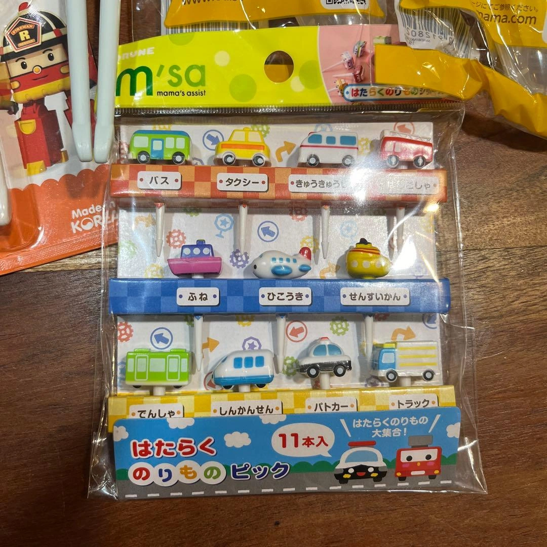 【5点セット】エジソン ロボカーポリー トレーニング箸の写真4枚目