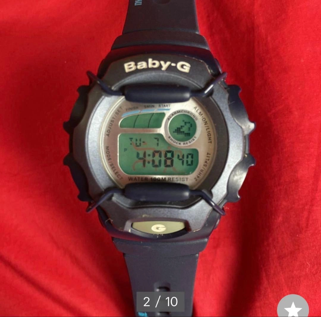 【希少】ハワイ限定 ハイビスカス花柄 カシオ Baby-G 腕時計 CASIOの写真7枚目