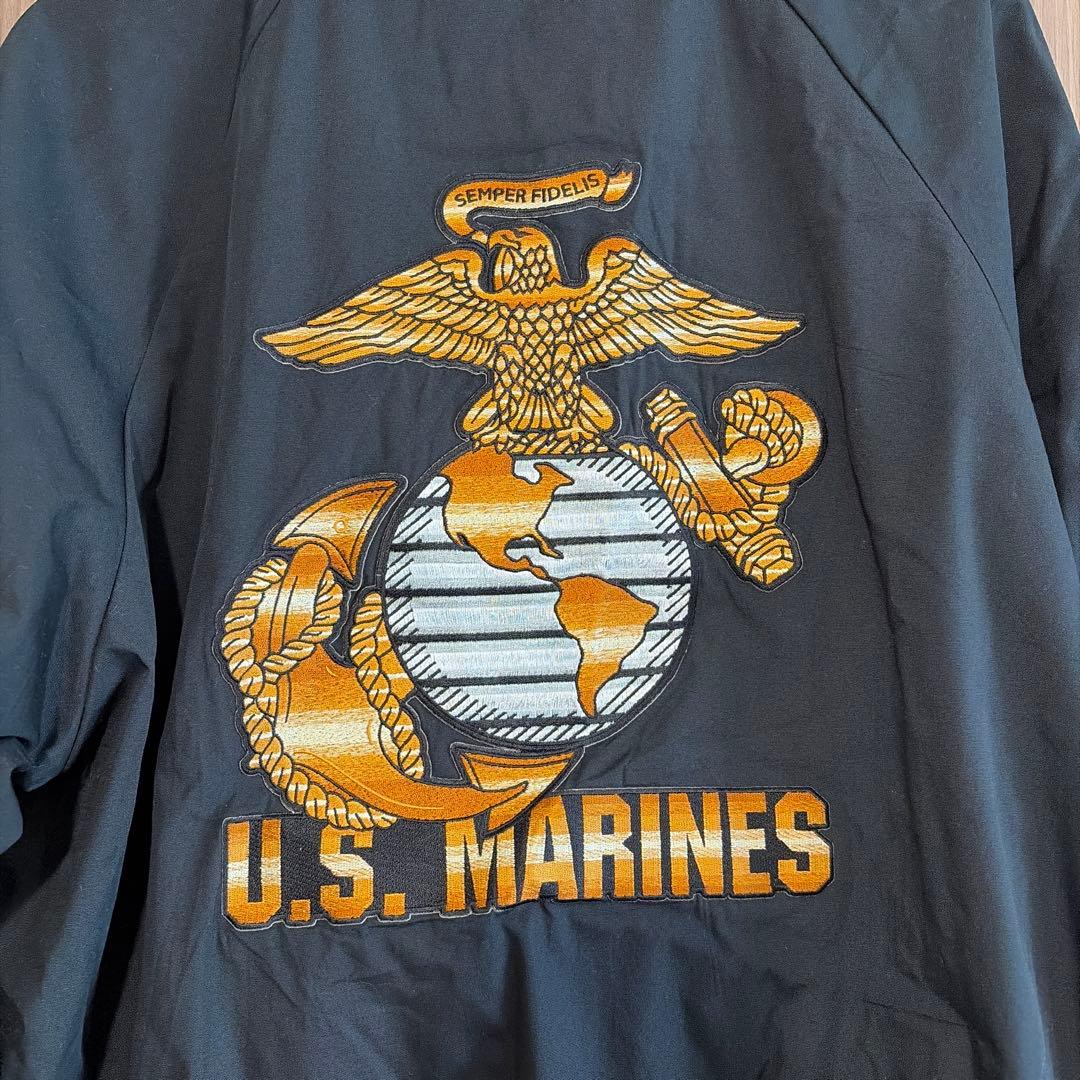 【美品】ジャンティーク購入 USMC MA-1 ミリタリー ジャケットブルゾンの写真2枚目