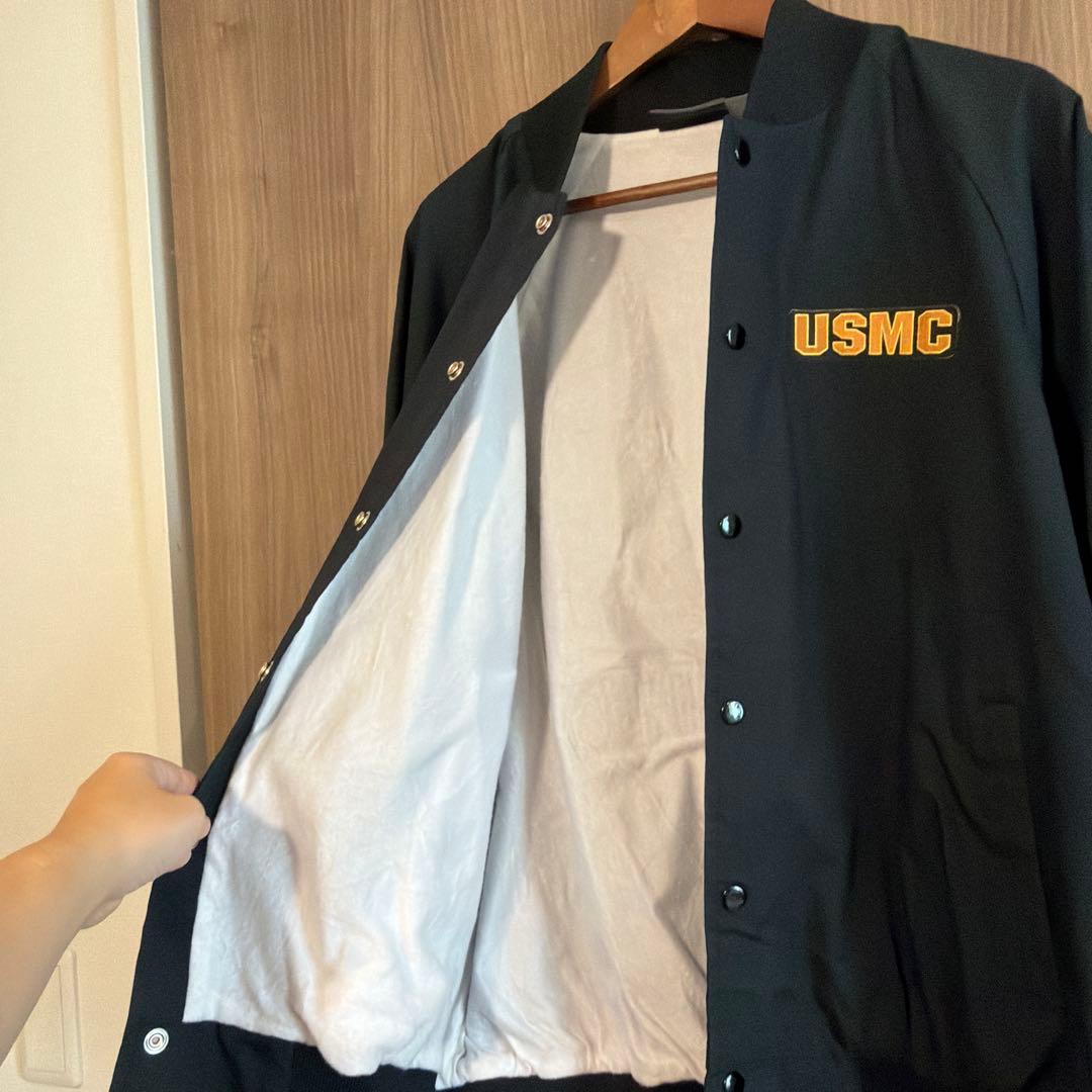 【美品】ジャンティーク購入 USMC MA-1 ミリタリー ジャケットブルゾンの写真6枚目