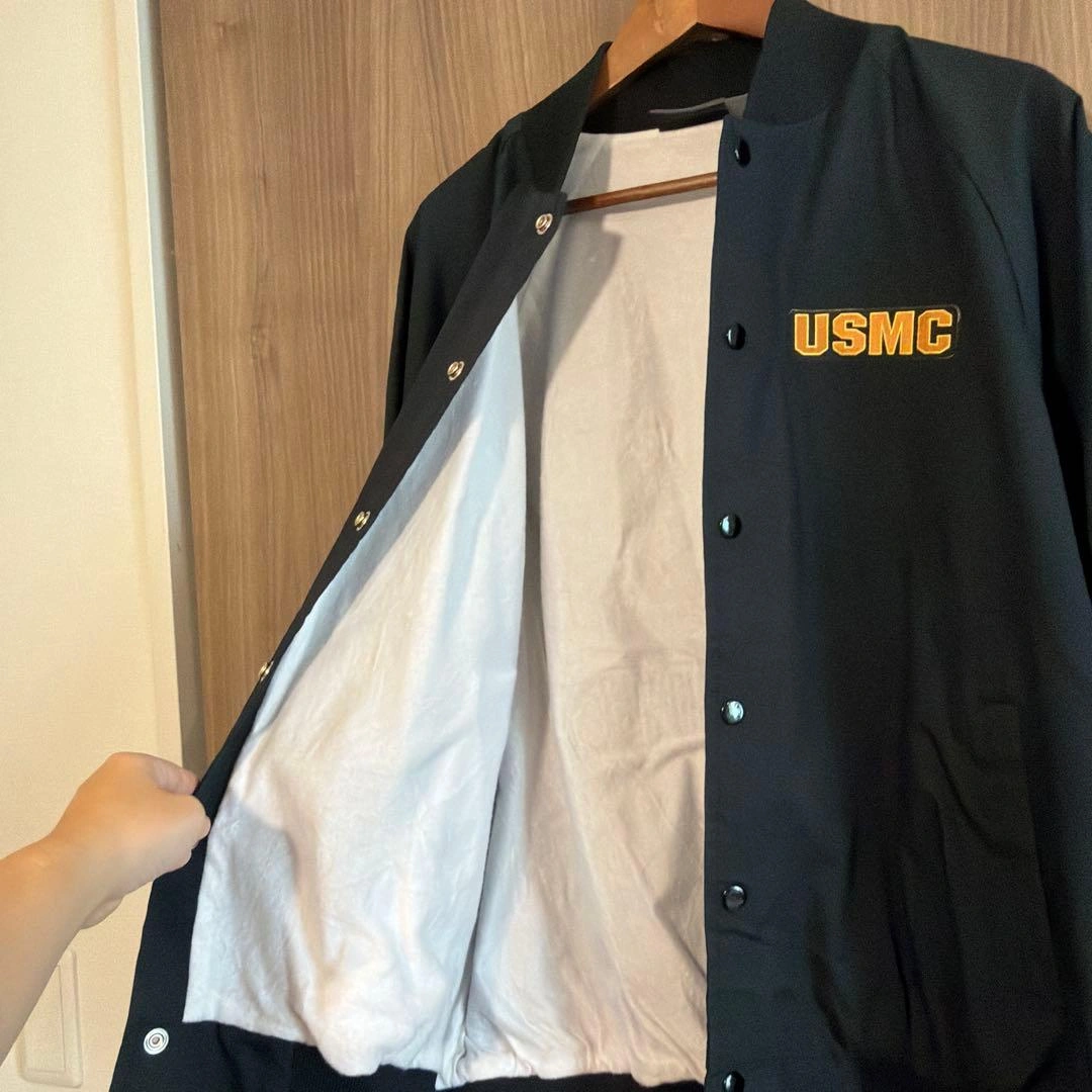 【美品】ジャンティーク購入 USMC MA-1 ミリタリー ジャケットブルゾンの写真6枚目