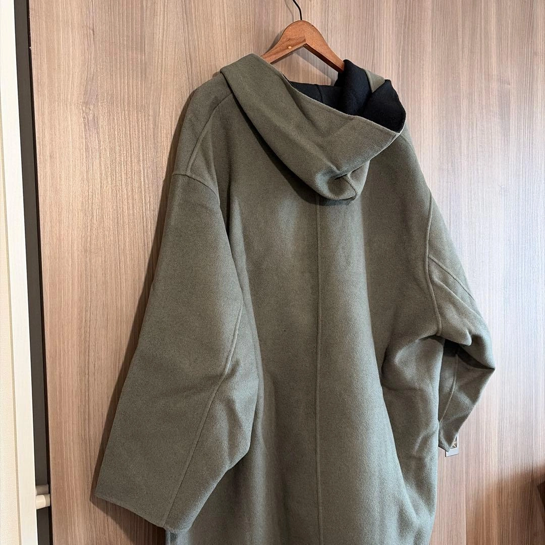 【美品】ロク roku beauty&youth 6 ポンチョ コート リバーの写真6枚目