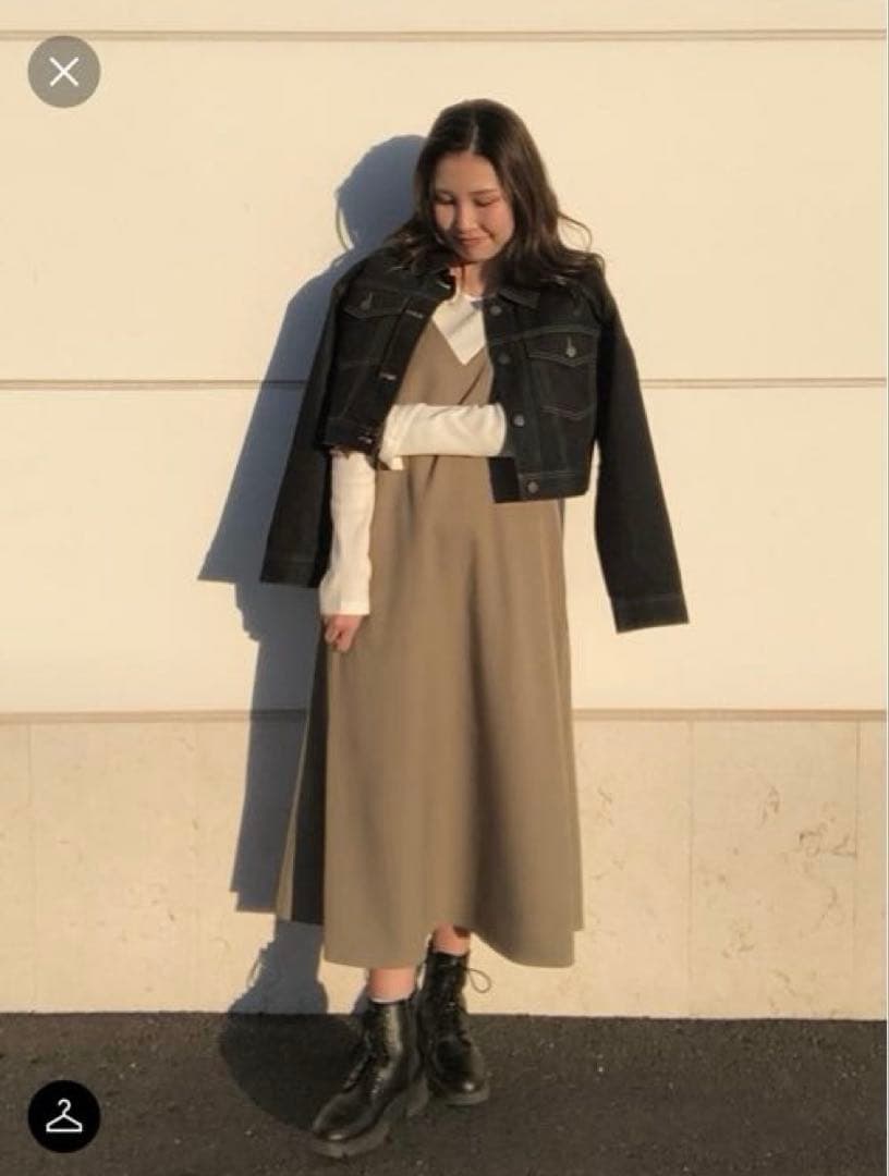 【新品】ユニクロ　大人気完売　キャミソールワンピース　無印良品　GUの写真8枚目
