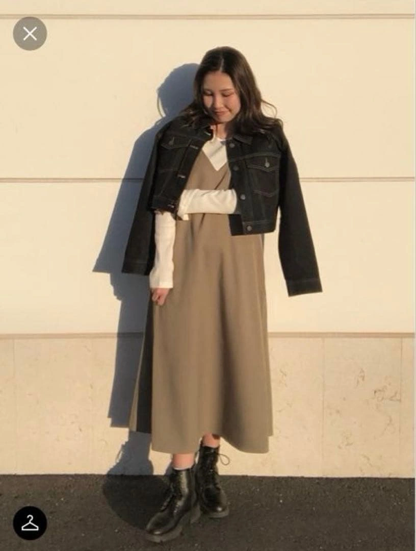 【新品】ユニクロ 大人気完売 キャミソールワンピース 無印良品 GUの写真8枚目