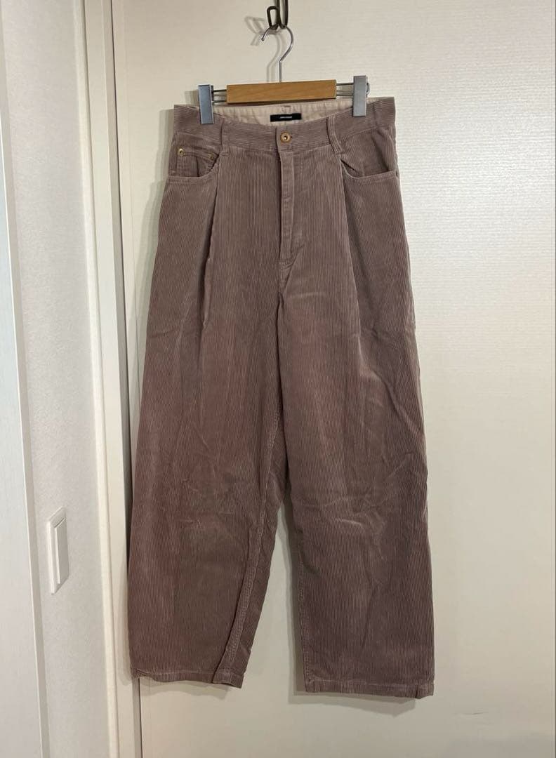 【美品】journal standard コーデュロイ ワイドパンツ