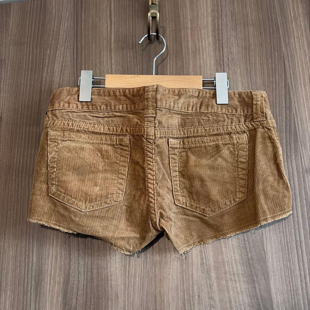Another Edition コーデュロイショートパンツ Cher seaの写真2枚目
