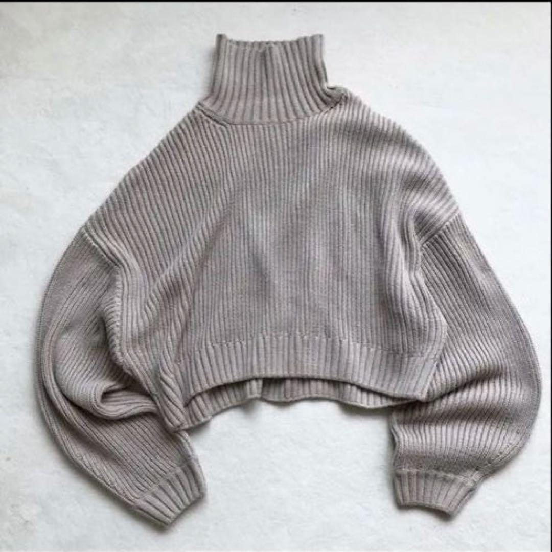 【美品】Todayful オーバーサイズタートルニット life’s ameriの写真3枚目