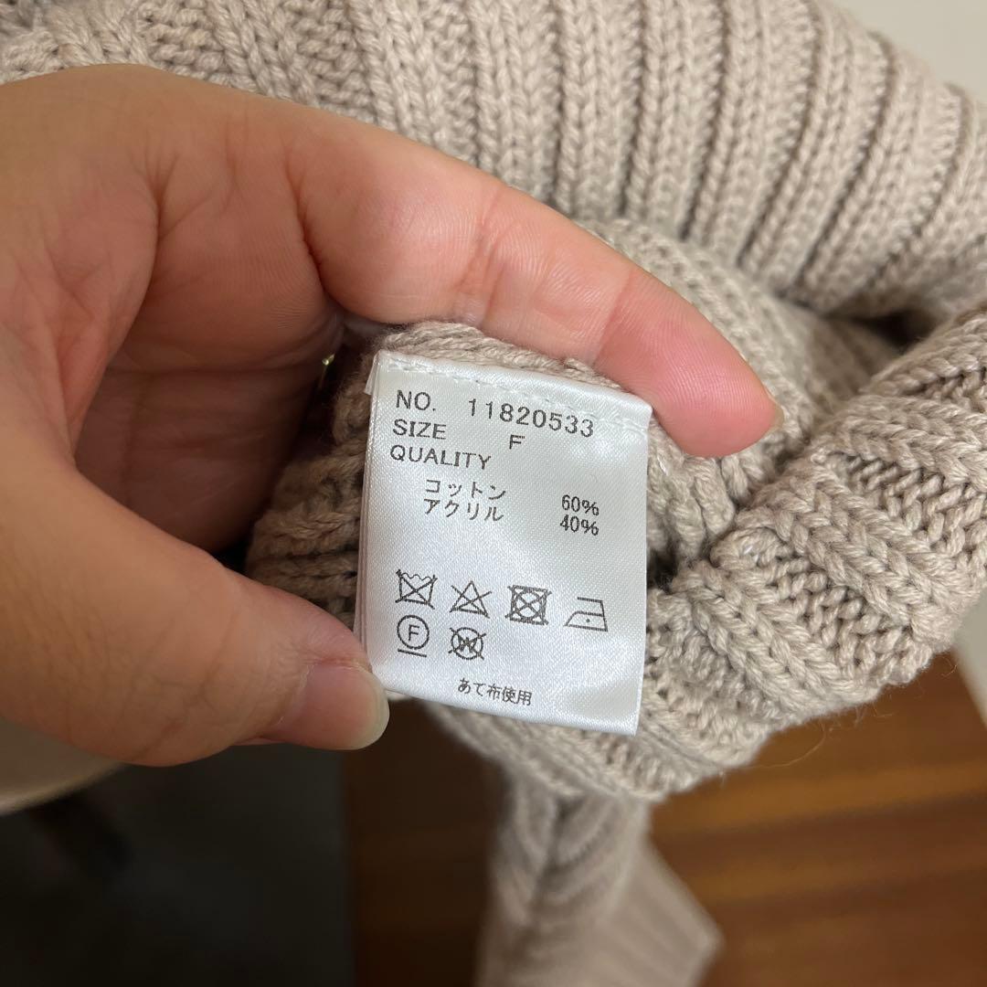 【美品】Todayful オーバーサイズタートルニット life’s ameriの写真7枚目