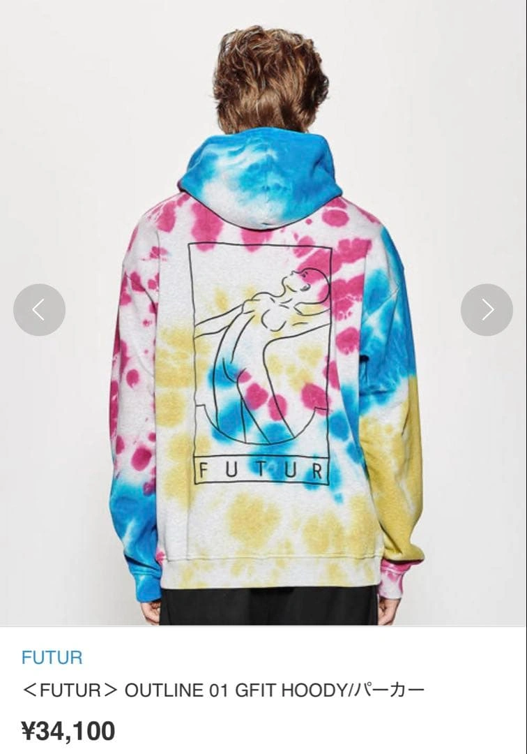 <FUTUR> OUTLINE 01 GFIT HOODY/パーカー