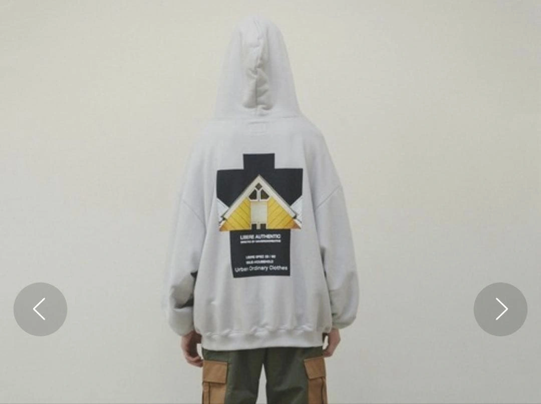 LIBERE リベーレ DTD HOODY プリントパーカーの写真3枚目