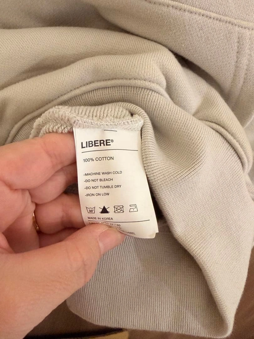 LIBERE リベーレ DTD HOODY プリントパーカーの写真6枚目