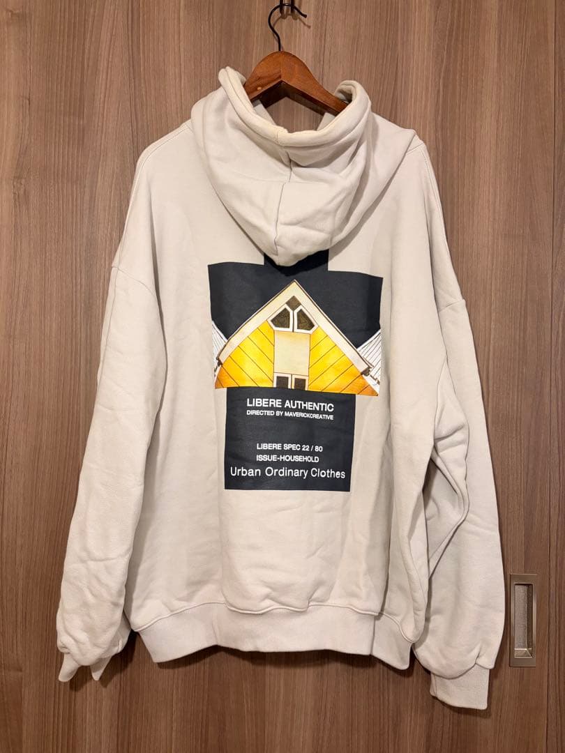 LIBERE リベーレ DTD HOODY プリントパーカーの写真8枚目