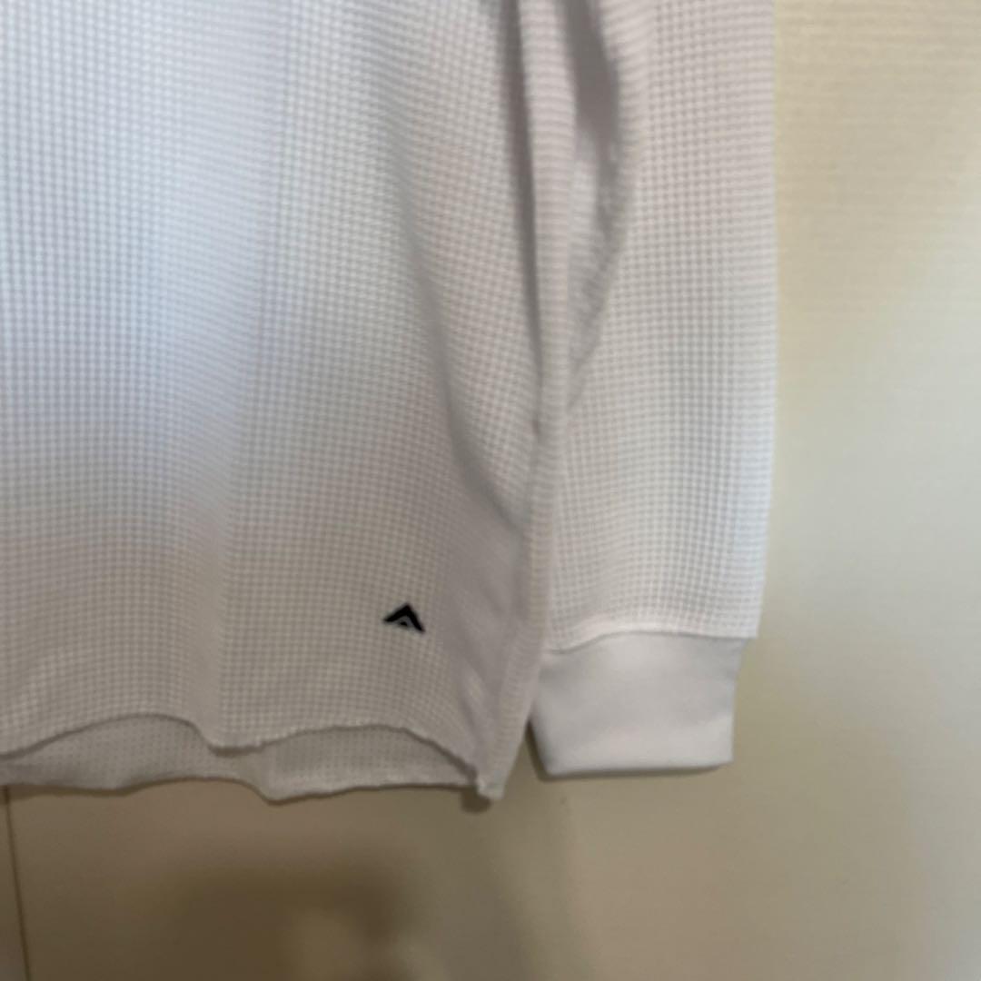 【新品】定価4620円 ベイフロー 白ワッフルプルオーバーの写真4枚目