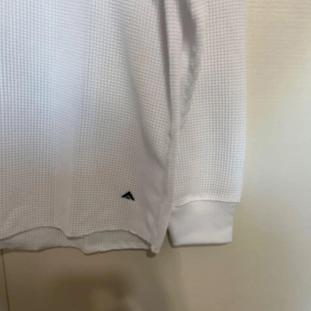 【新品】定価4620円 ベイフロー 白ワッフルプルオーバーの写真4枚目