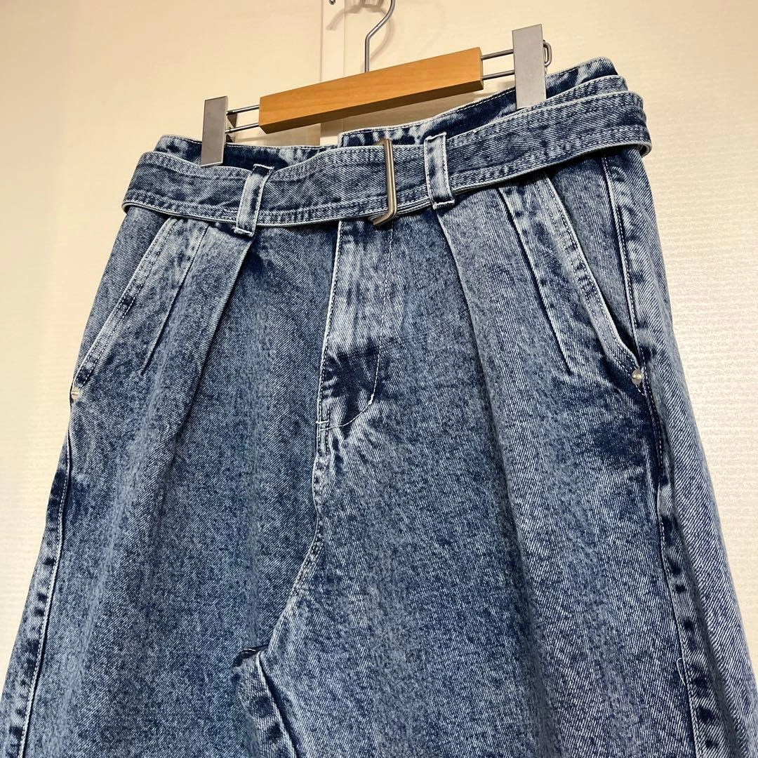 【美品】Remer リメール ケミカルデニムパンツ AIVER アイバーの写真3枚目