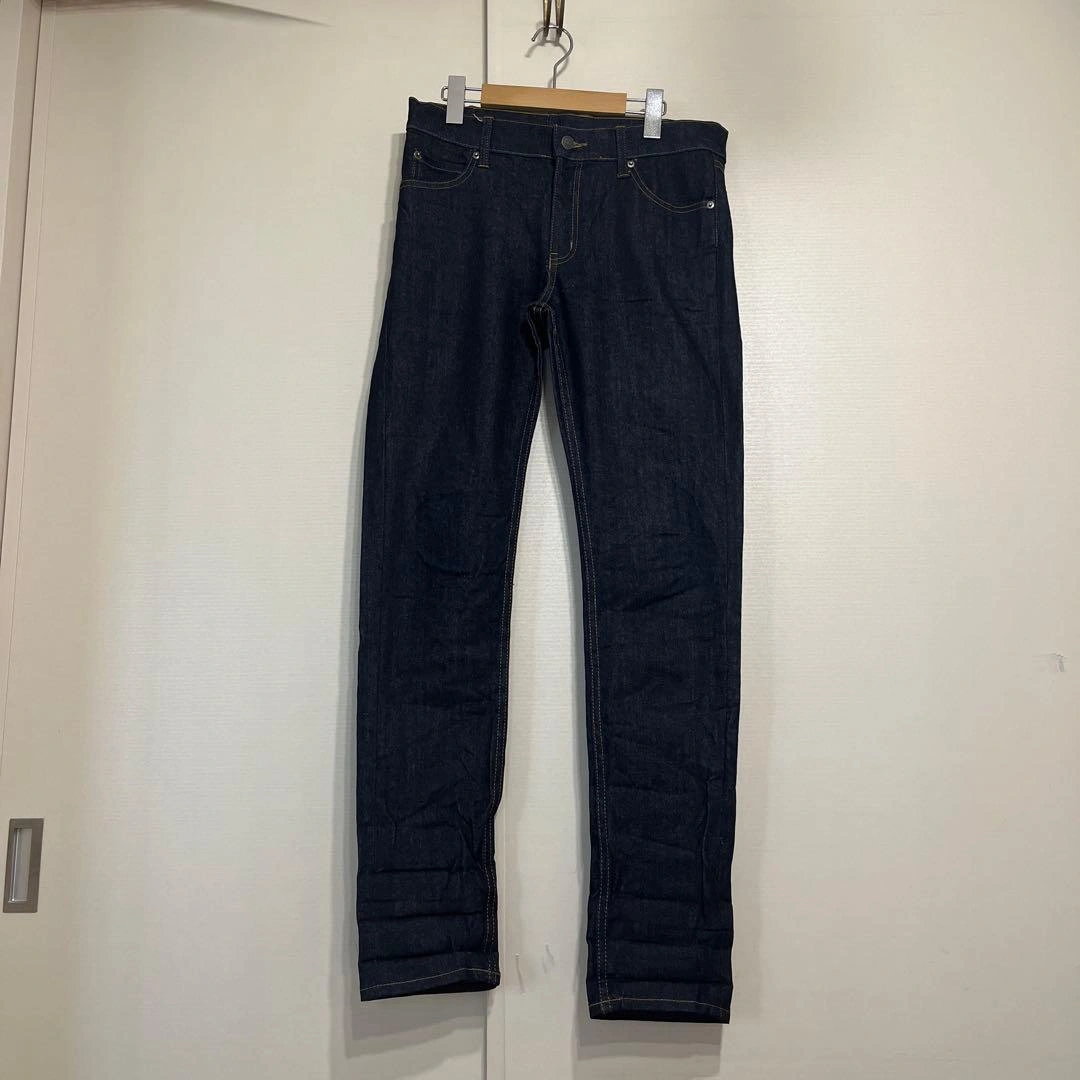 【美品】チープマンデイ 30/32 ストレートデニム スキニーデニム