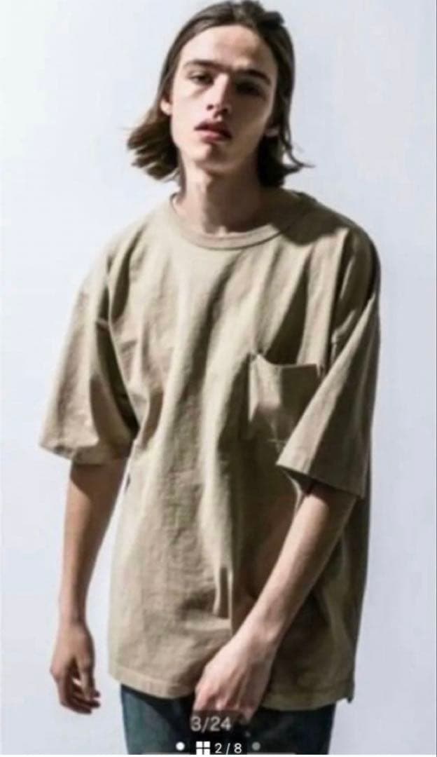 【美品】Monkeytime カーキ Tシャツ　ユナイテッドアローズ　ユニクロ