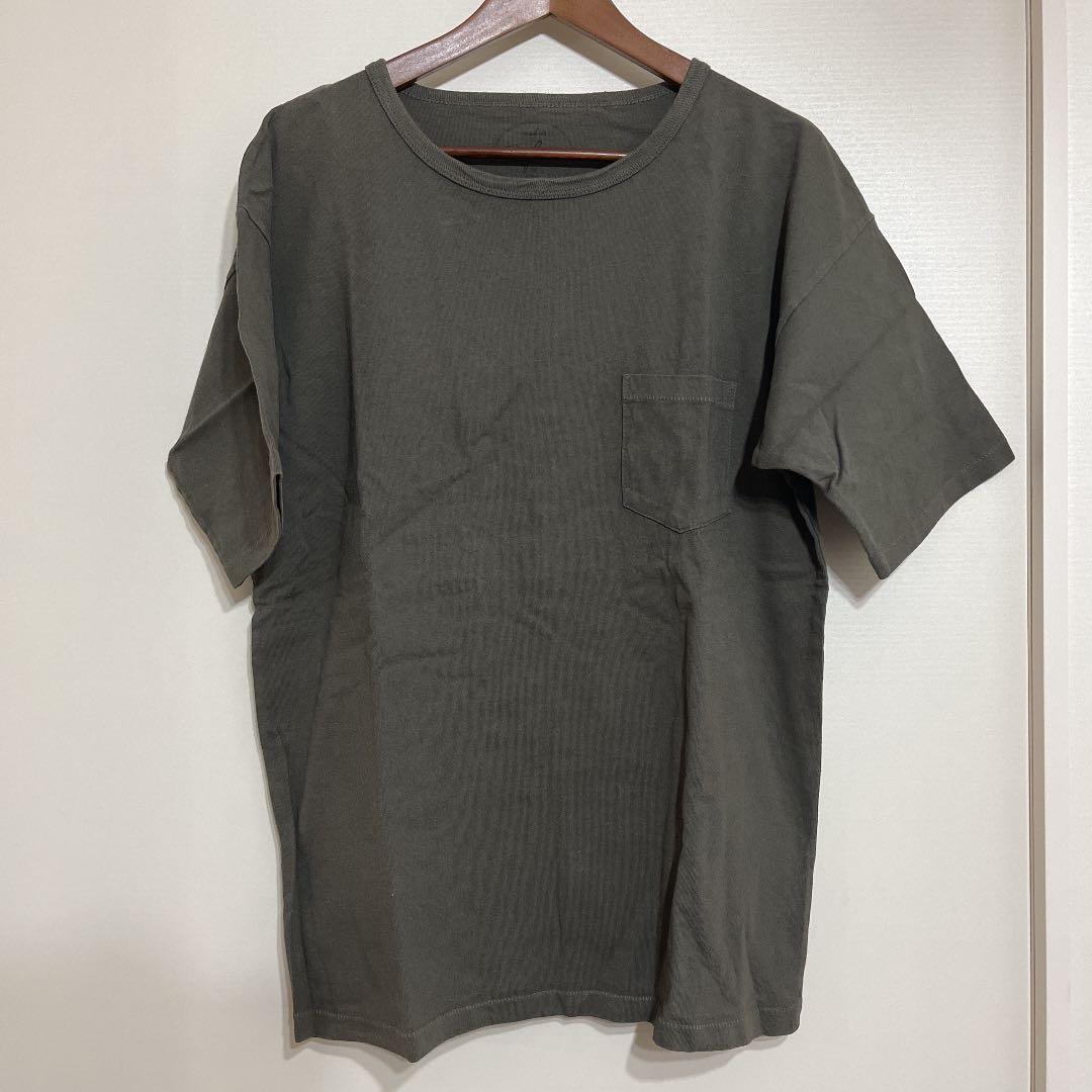【美品】Monkeytime カーキ Tシャツ　ユナイテッドアローズ　ユニクロの写真2枚目