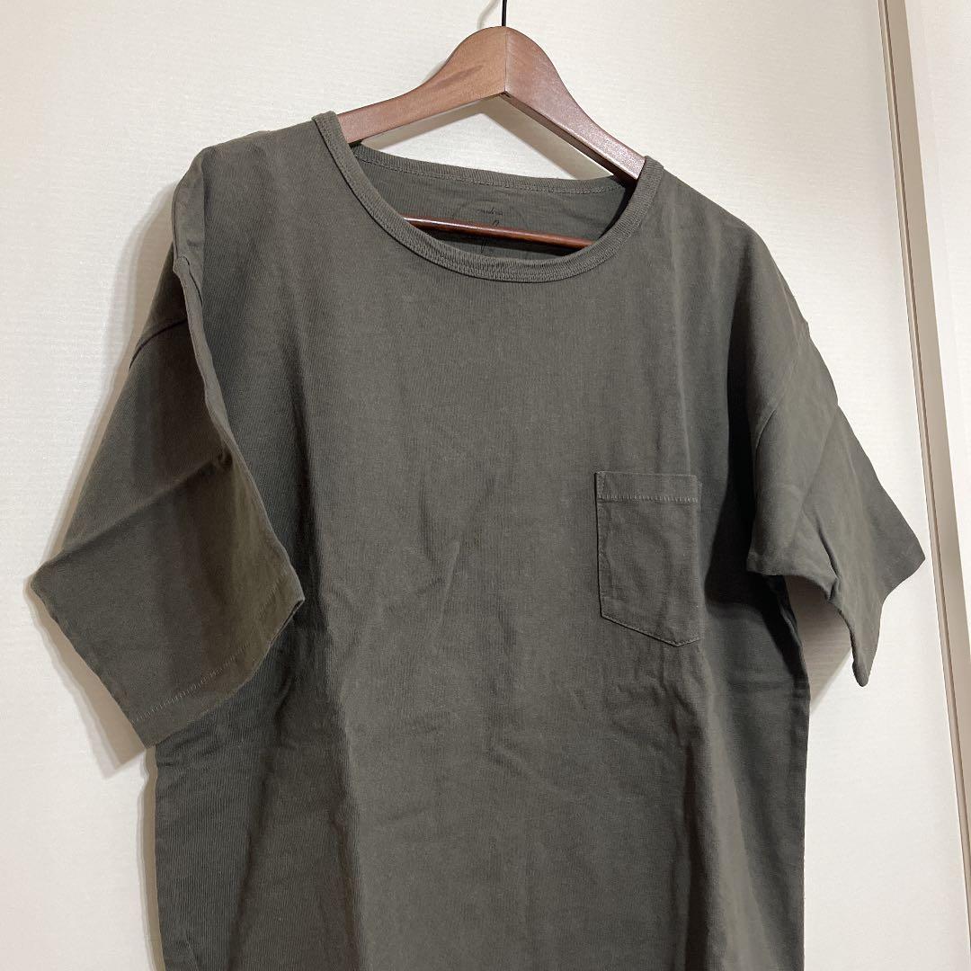 【美品】Monkeytime カーキ Tシャツ　ユナイテッドアローズ　ユニクロの写真3枚目