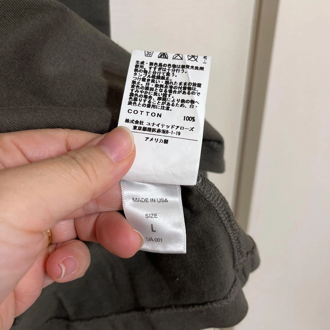 【美品】Monkeytime カーキ Tシャツ ユナイテッドアローズ ユニクロの写真6枚目
