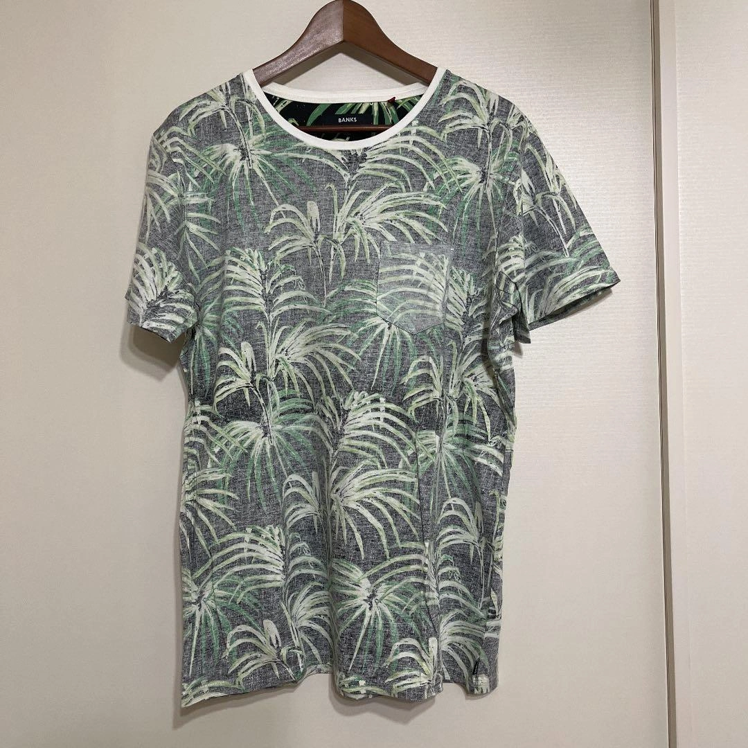 【試着のみ美品】BANKS バンクス プリントTシャツ モンキータイム