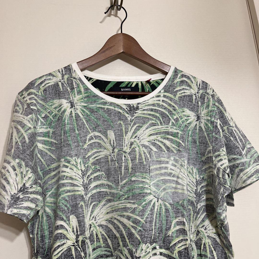 【試着のみ美品】BANKS バンクス　プリントTシャツ　モンキータイムの写真2枚目