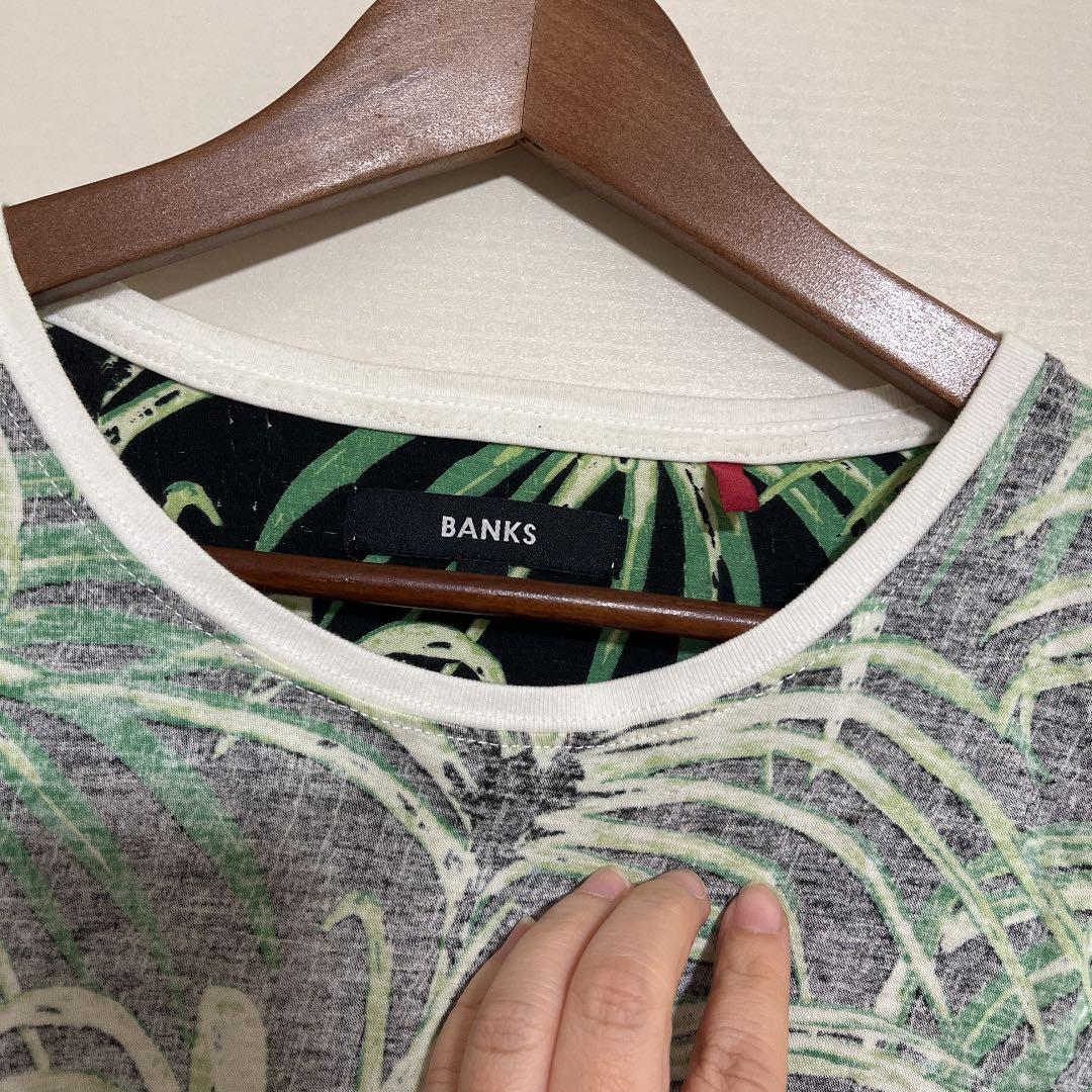 【試着のみ美品】BANKS バンクス　プリントTシャツ　モンキータイムの写真3枚目