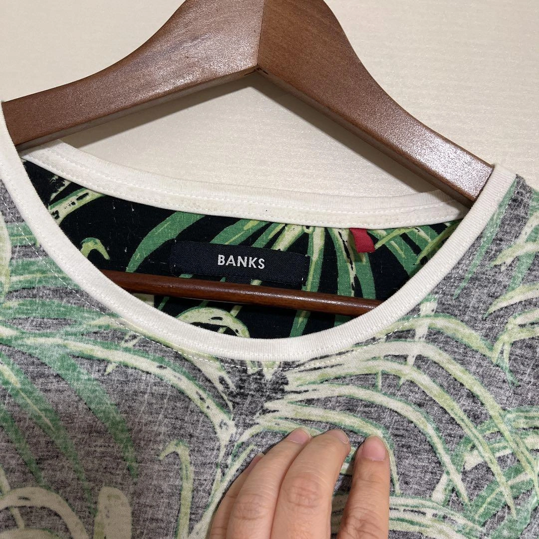 【試着のみ美品】BANKS バンクス プリントTシャツ モンキータイムの写真3枚目
