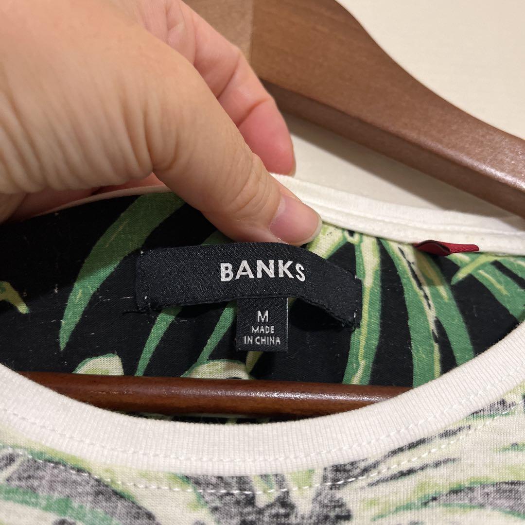 【試着のみ美品】BANKS バンクス　プリントTシャツ　モンキータイムの写真6枚目