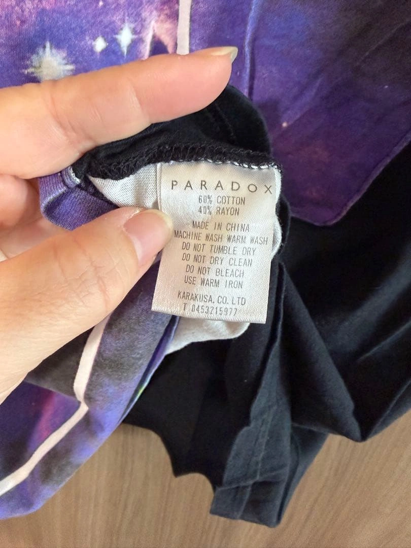 PARADOX ADAM VIOLET プリントTシャツ 古着 堂本剛の写真4枚目