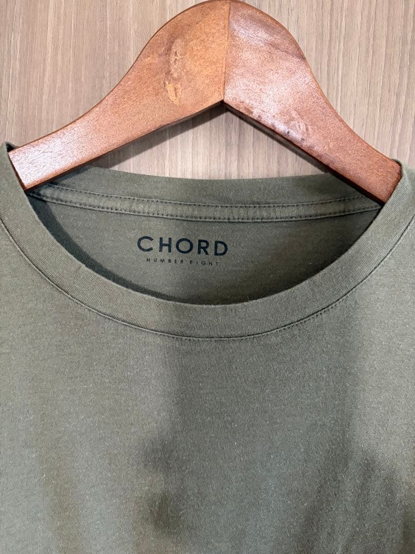 【美品】CHORD NUMBER EIGHT BIG TEE 定価8800円の写真2枚目