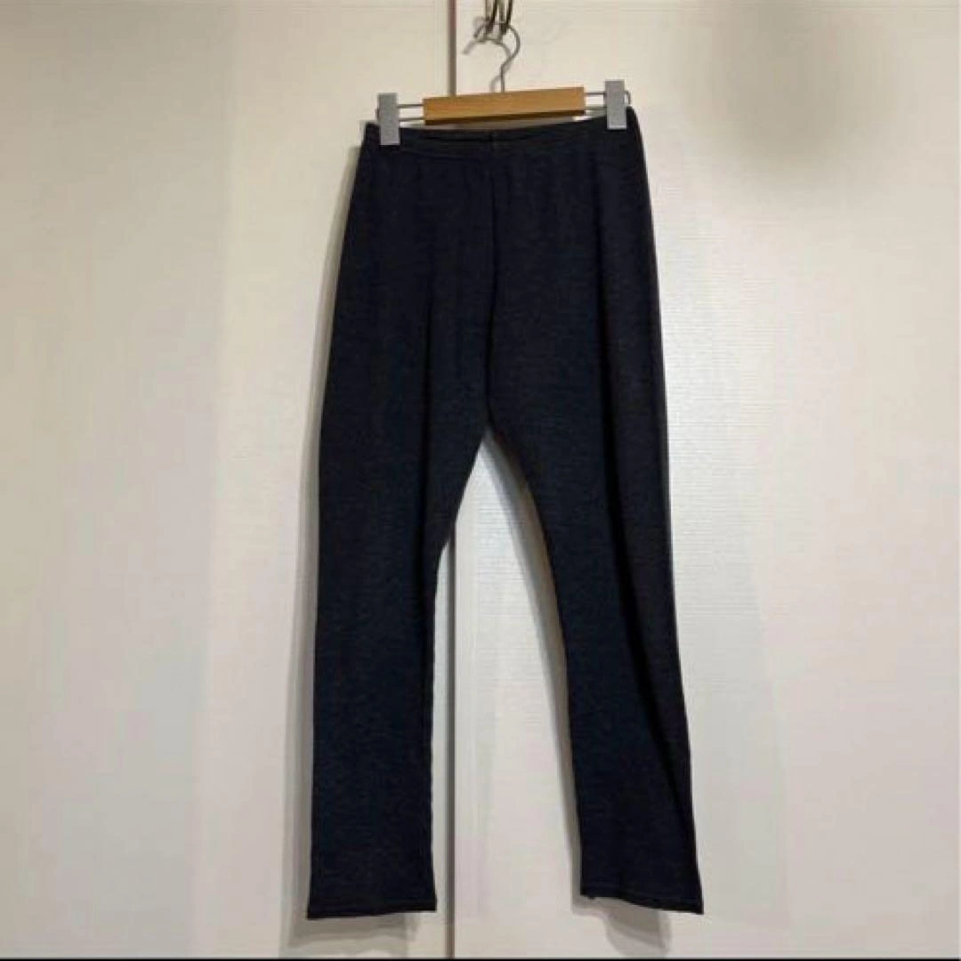 【美品】BEAMS メンズ ワッフルレギンス チャコールグレー フリーサイズ