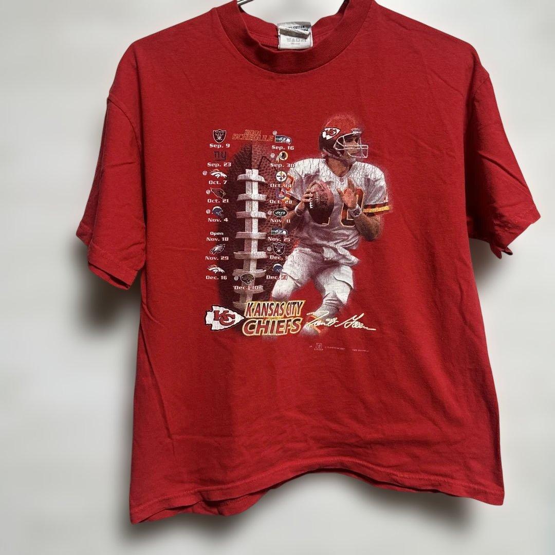 KANSAS CITY CHIEFS Tシャツ XLARGE レッドの写真2枚目