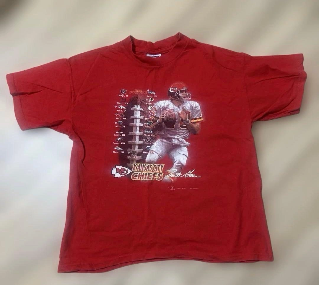 KANSAS CITY CHIEFS Tシャツ XLARGE レッドの写真3枚目