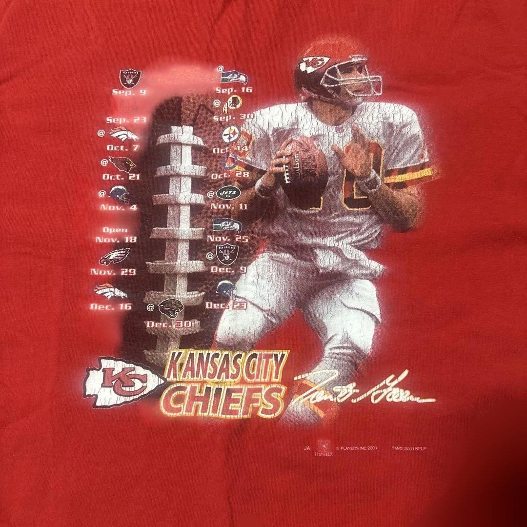 KANSAS CITY CHIEFS Tシャツ XLARGE レッドの写真4枚目