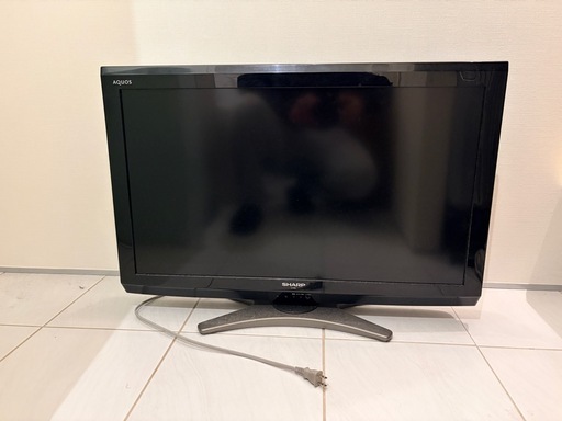 【ジャンク品。譲ります。】SHARP 液晶カラーテレビ　LC-32E8