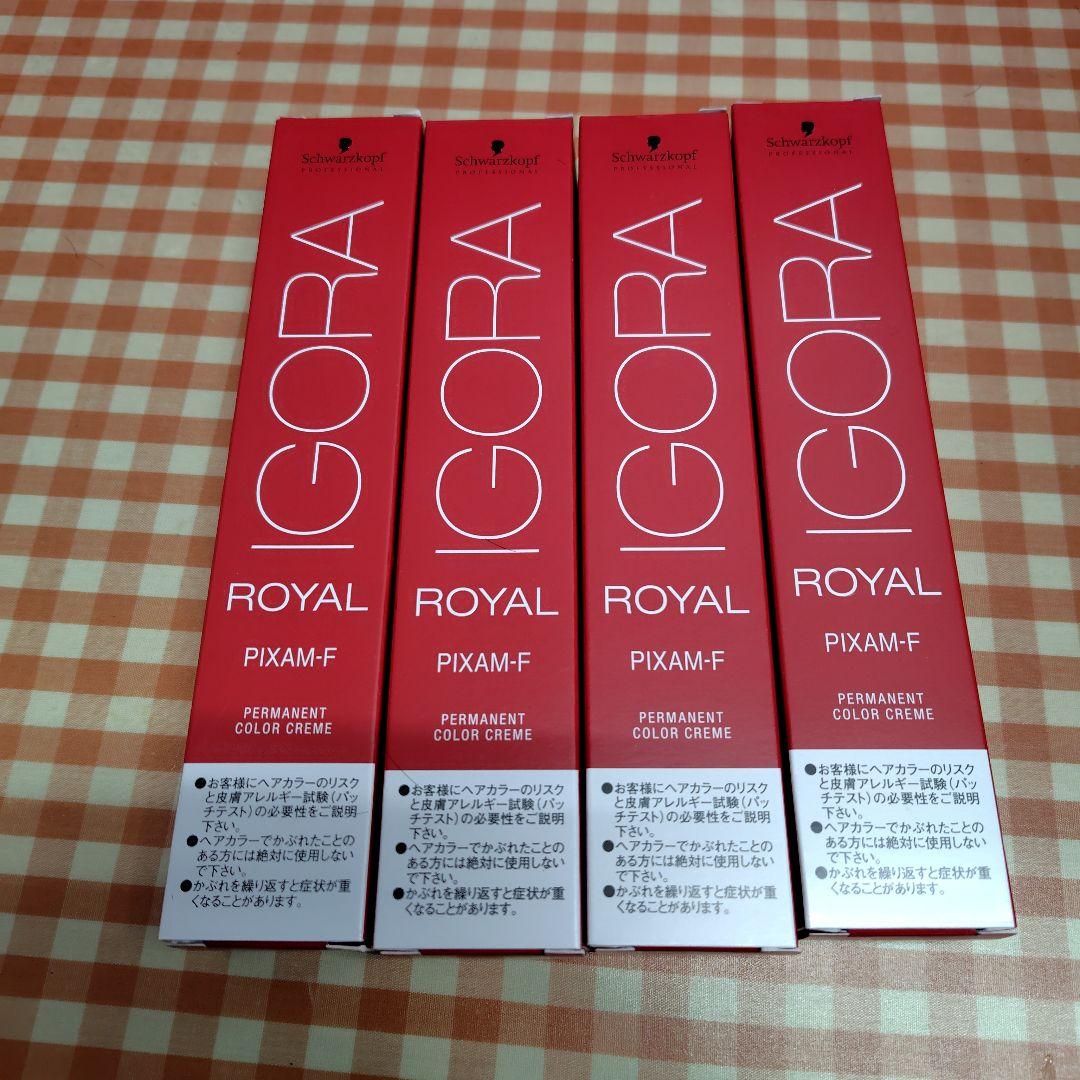 イゴラ ロイヤルピクサム-F MBe2 4本セット モスベージュの写真2枚目