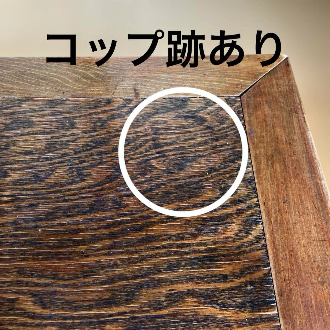 座卓 ローテーブル 和風家具 座敷机 木製(昭和レトロ)の写真5枚目