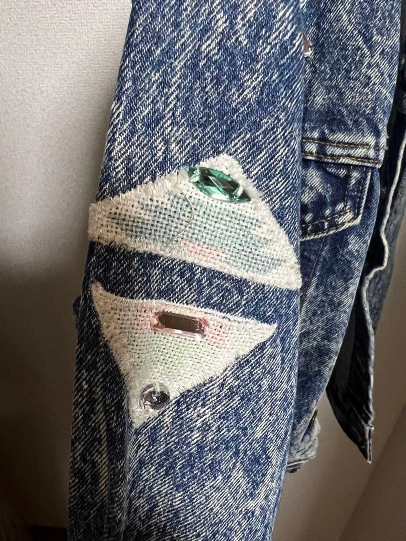 レア米国製ヴィンテージ 赤タグ LEVI'S 80’sデニムジャケットGジャンの写真4枚目