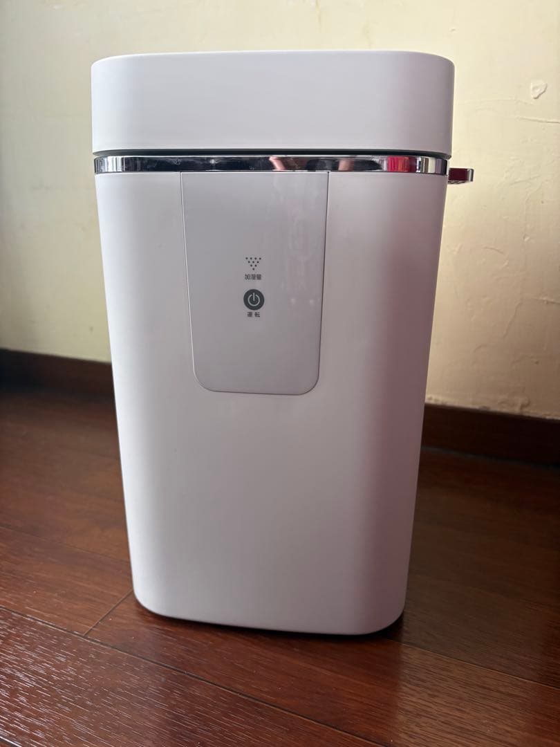 ホワイト　スチーム式加湿器