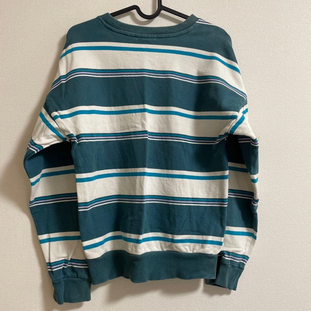 H&M ストライプ オーバーサイズ トレーナーの写真2枚目