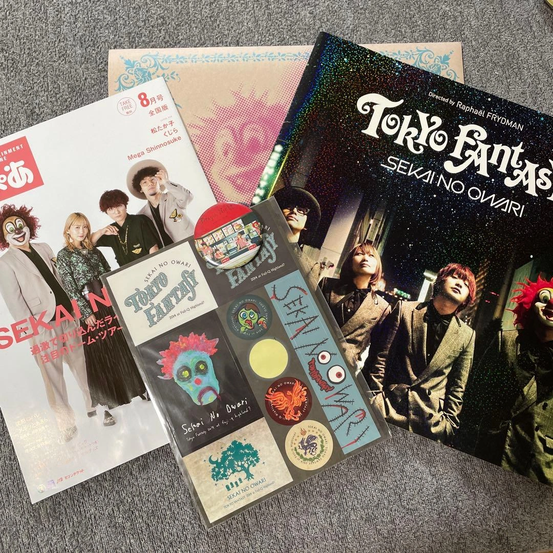 SEKAI NO OWARI フォトブック&ステッカーセット