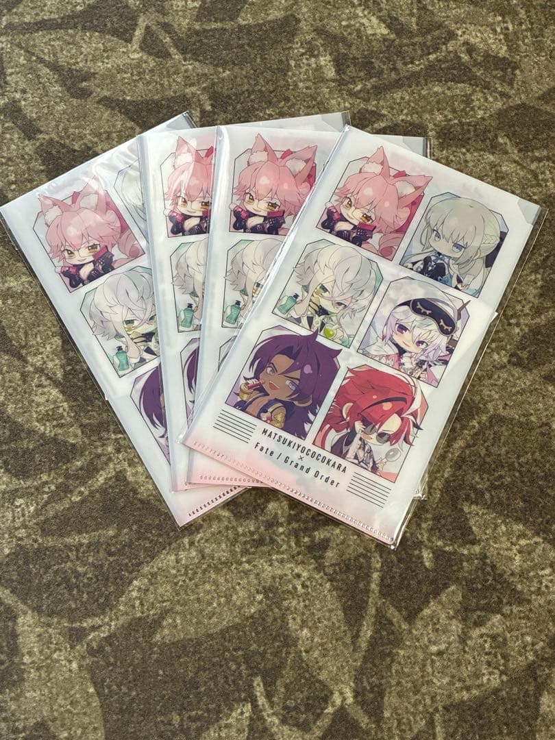 マツキヨココカラ Fate FGO マルチケース 4個セット