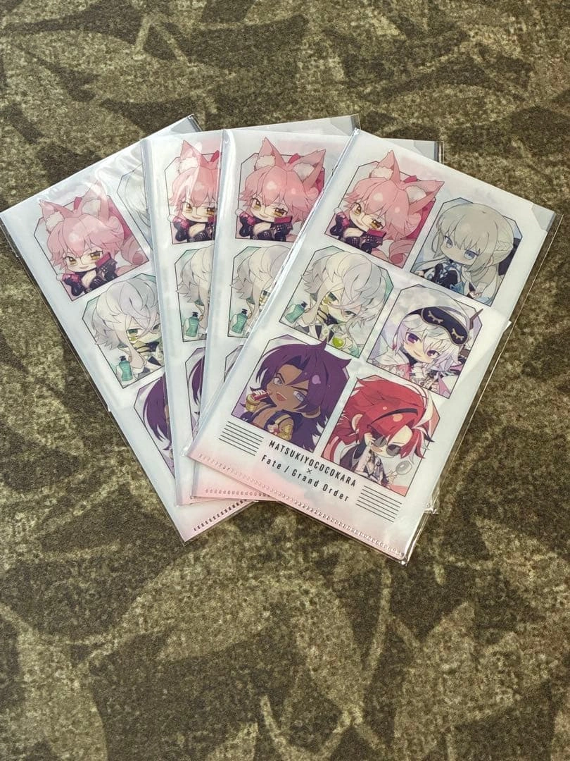 マツキヨココカラ Fate FGO マルチケース 4個セット
