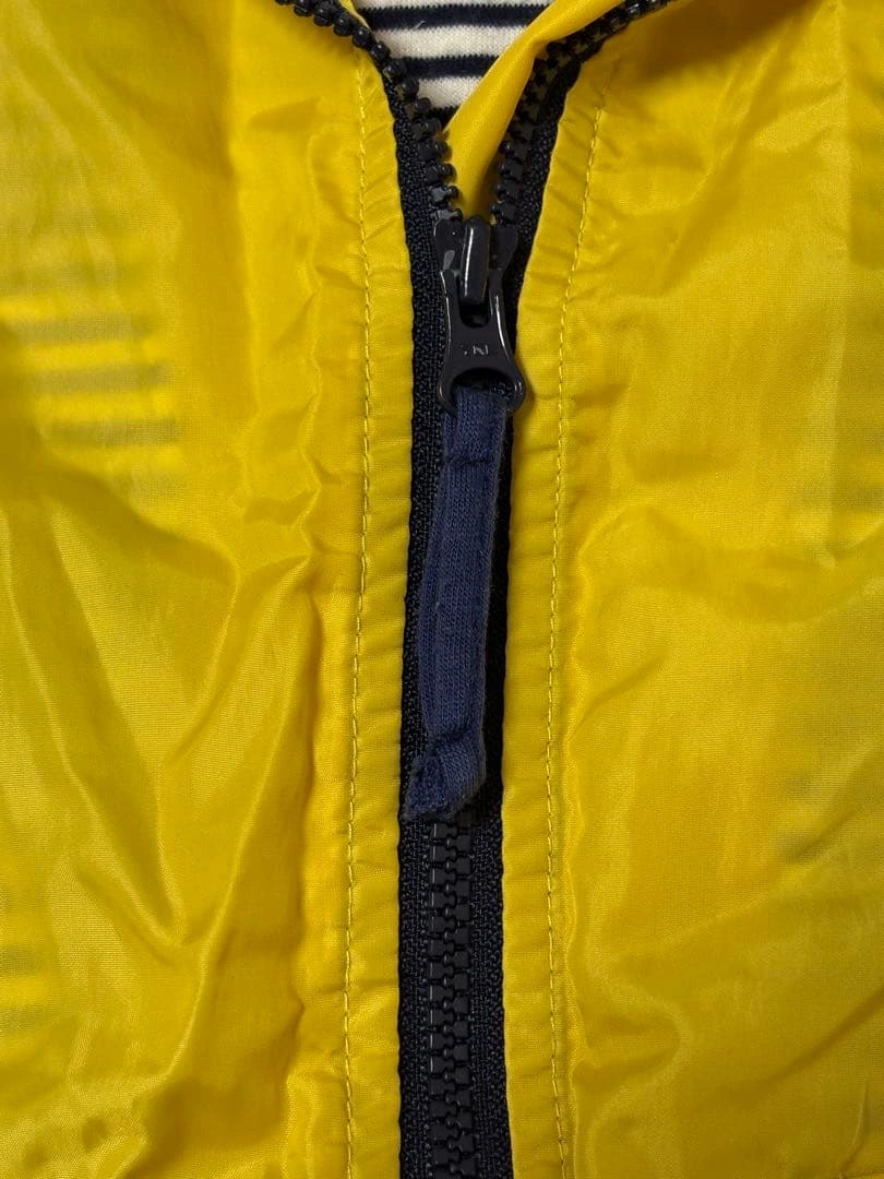 SIMPLE FREE ベビー キッズ ウインドブレーカー 黄色 95cmの写真5枚目