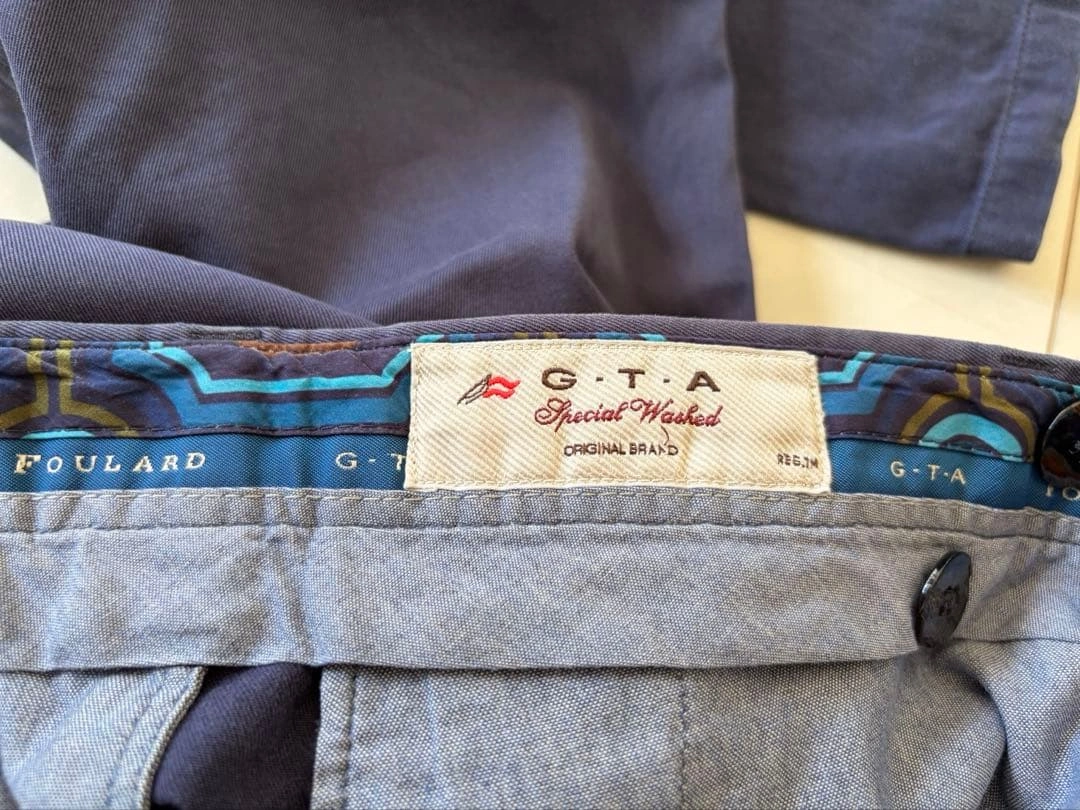 ジーティーアー G.T.A foulard コットン チノパン メンズの写真5枚目