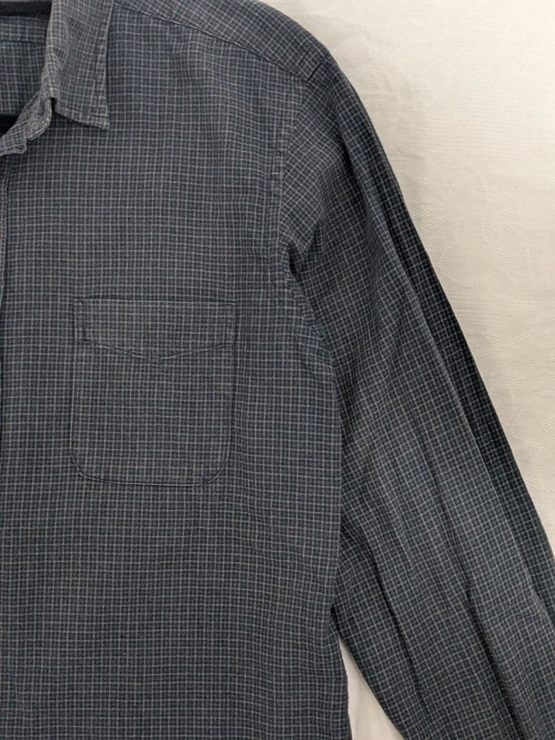 【日本製】GREEN LABEL RELAXING チェックシャツ XLの写真4枚目