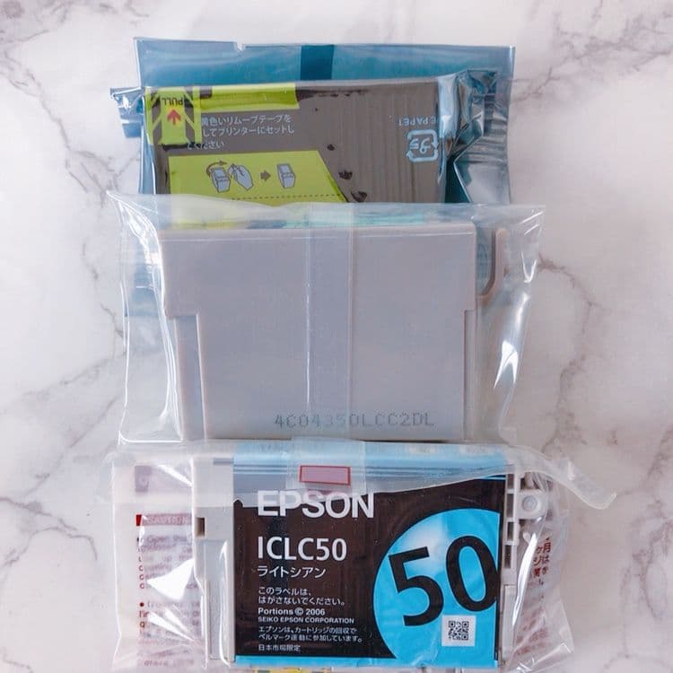 EPSON IC6CL50 ライトシアン 3パックの写真2枚目