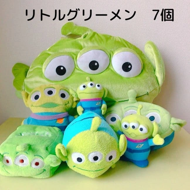 リトルグリーンメン ぬいぐるみセット 7個